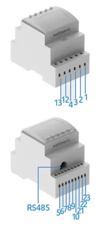 WATTSONIC Li HV High Voltage Single Phase All In One ESS - DC connector assembly 19