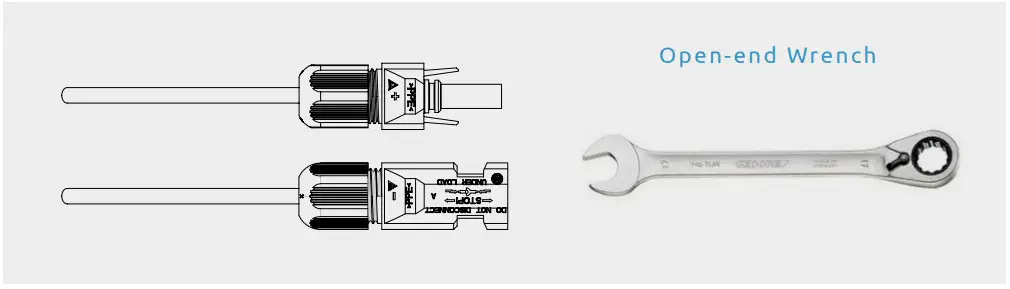 WATTSONIC Li HV High Voltage Single Phase All In One ESS - DC connector assembly 4