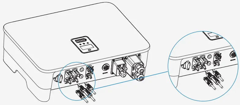WATTSONIC Li HV High Voltage Single Phase All In One ESS - DC connector assembly 5