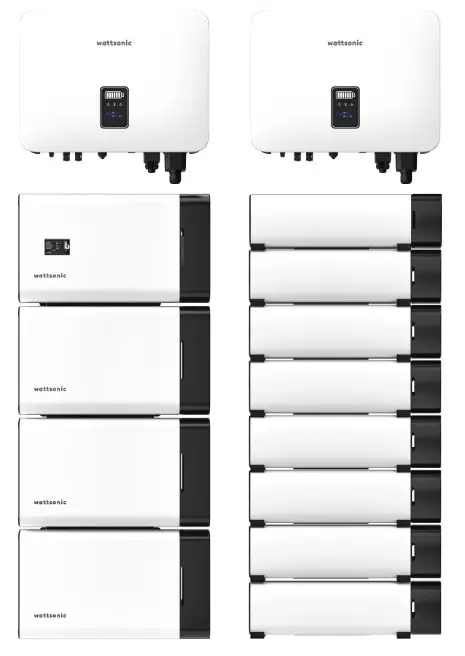 WATTSONIC Li-HV High Voltage Single Phase All-In-One ESS