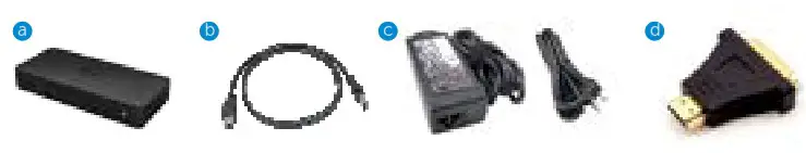 DELL D3100 Docking Station USB 3 0 - Contents