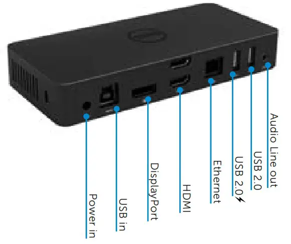 DELL D3100 Docking Station USB 3 0 - Product Overview 1