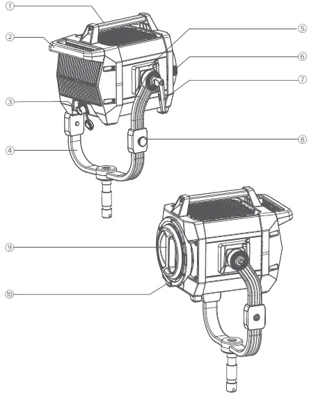 GODOX-Photo-Equipment-Co-Ltd-MG1200BI-KNOWLED-Bi-Colour-1200W-LED-Light-001