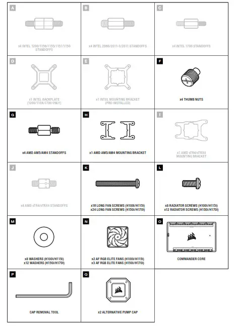 CORSAIR iCUE H100i Series Elite Capellix XT Liquid CPU Cooler - HARDWARE1