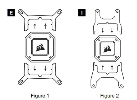 CORSAIR iCUE H100i Series Elite Capellix XT Liquid CPU Cooler - MOUNTING BRACKET