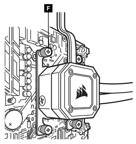 CORSAIR iCUE H100i Series Elite Capellix XT Liquid CPU Cooler - PUMP UNIT1