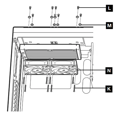 CORSAIR iCUE H100i Series Elite Capellix XT Liquid CPU Cooler - RADIATOR