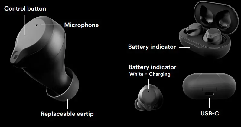 Rolfstone Riva True Wireless Earbuds