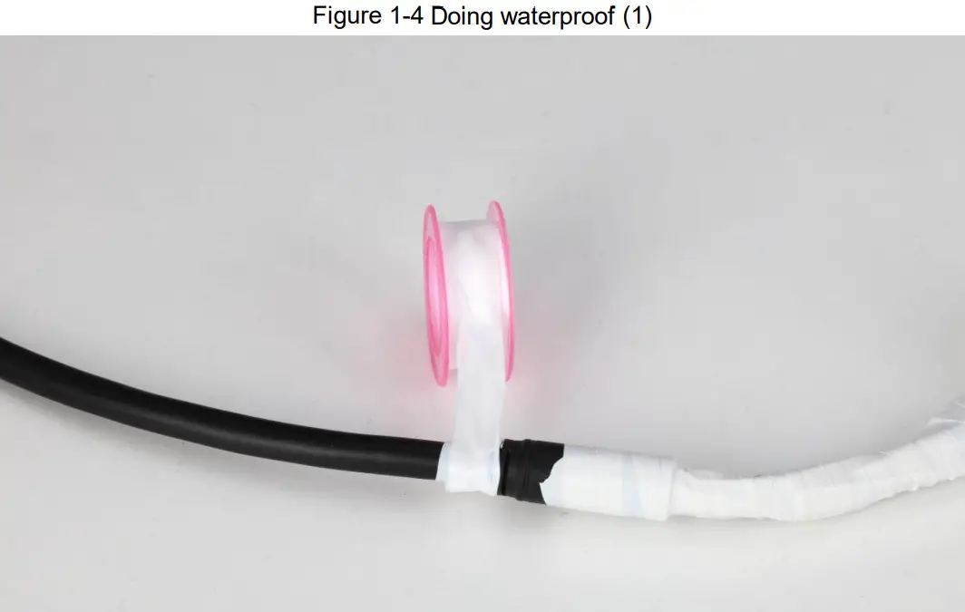 dahua IPC HFW1439S1 LED S4 Bullet IP Camera - Doing waterproof