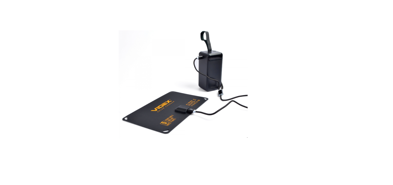 Videx Vso-f505u Portable Solar Charger User Manual Videx Vso-f505u Portable Solar Charger User Manual