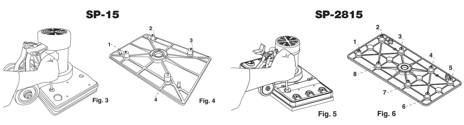 LAVEX JANITORIAL SP 15 Pro Series Floor Machines - GENERAL DIAGRAM4