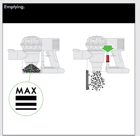 DYSON DC62 Cordless Vacuum Cleaner Operating fig-9