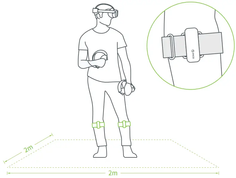 Qingdao Chuangjian Weilai Technology Co Ltd C2210 Full Body Tracking VR System - fig 1