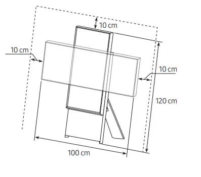 SAMSUNG QA43LS05B QLED 4K TV - Providing