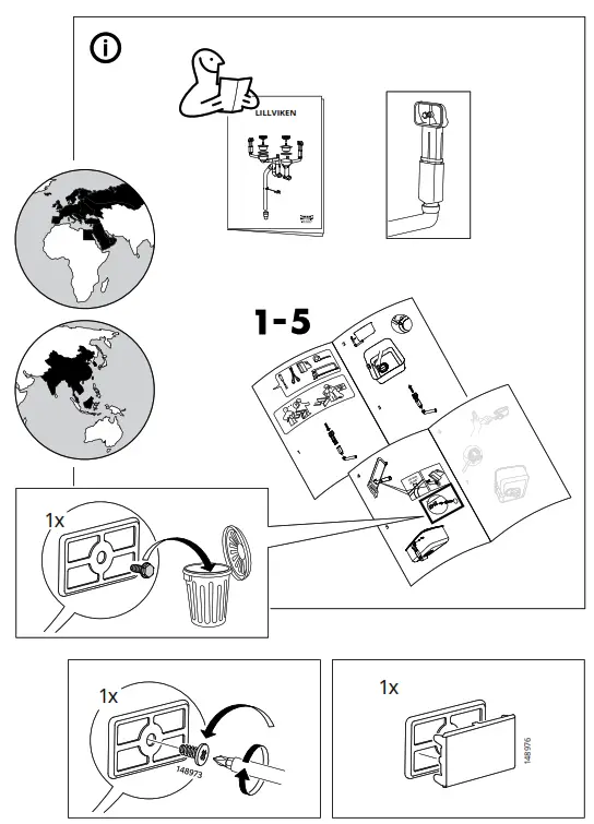 IKEA AA-2328141-3-100 VRESJÖN Built-In Sink - Figure10