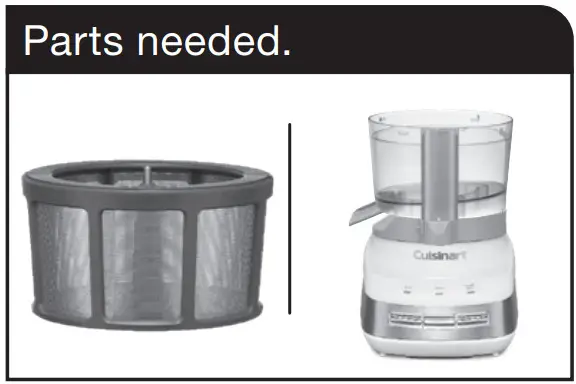 Cuisinart MFP-JC Core Essentials Juicing Center Accessory - before every