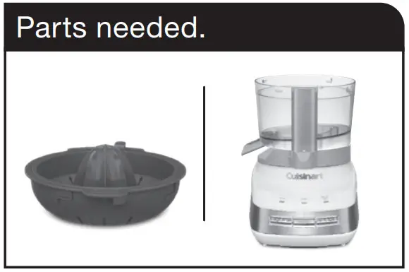 Cuisinart MFP-JC Core Essentials Juicing Center Accessory - citrus juicing basket