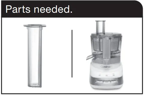 Cuisinart MFP-JC Core Essentials Juicing Center Accessory - food pusher