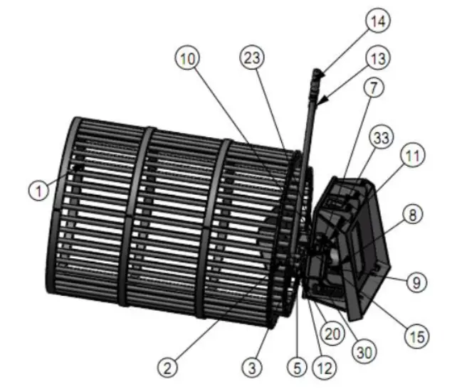 LANDY S-RP Rock Roller Picker - Fig