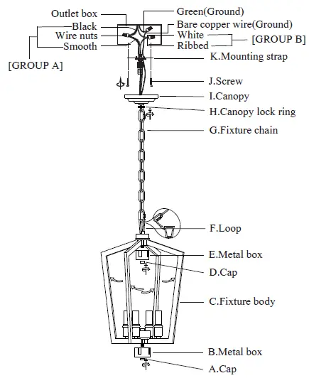 TRUE-FINE-TD40017C-4-Light-Chandelier-FIG-1