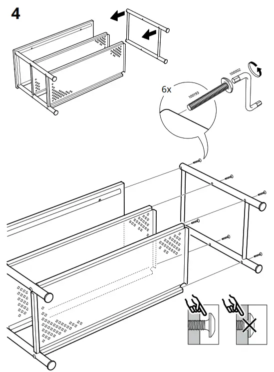 IKEA PINNIG Bench with Shoe Storage - Figure5