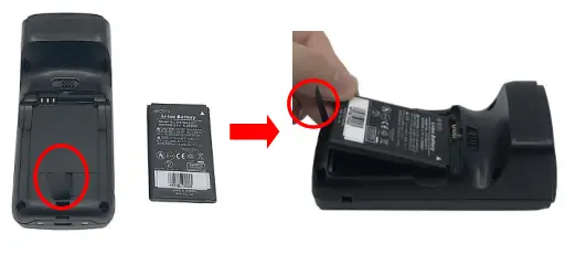 unitech RP902 MFi Bluetooth UHF Pocket Reader - Battery2