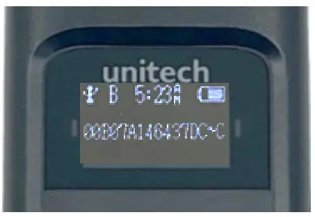 unitech RP902 MFi Bluetooth UHF Pocket Reader - Battery4