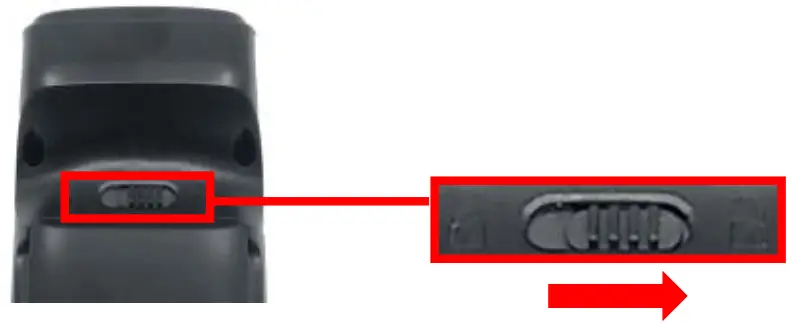 unitech RP902 MFi Bluetooth UHF Pocket Reader - Battery6