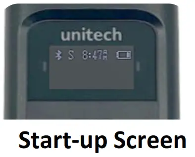 unitech RP902 MFi Bluetooth UHF Pocket Reader - Button