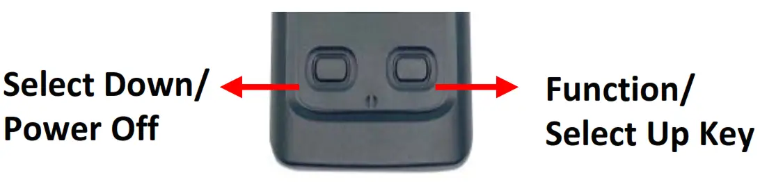 unitech RP902 MFi Bluetooth UHF Pocket Reader - buttons