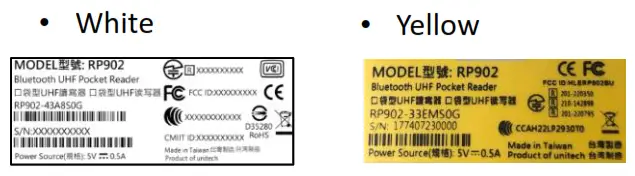 unitech RP902 MFi Bluetooth UHF Pocket Reader - icon1