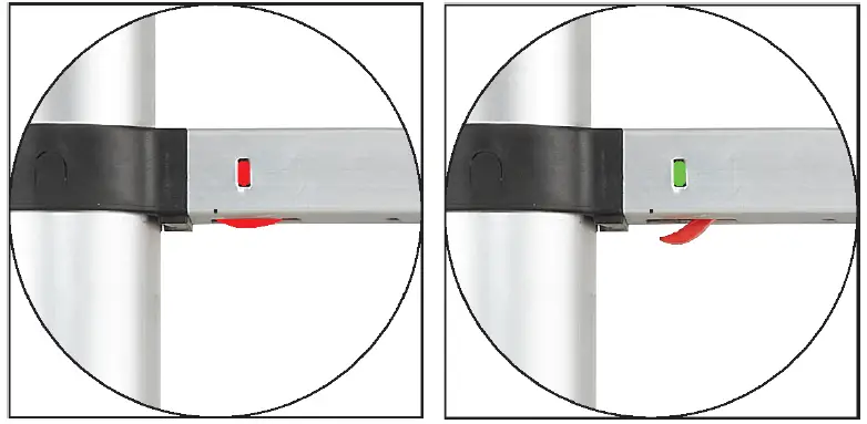 TOOLCRAFT 2622938 Telescopic Ladder 14