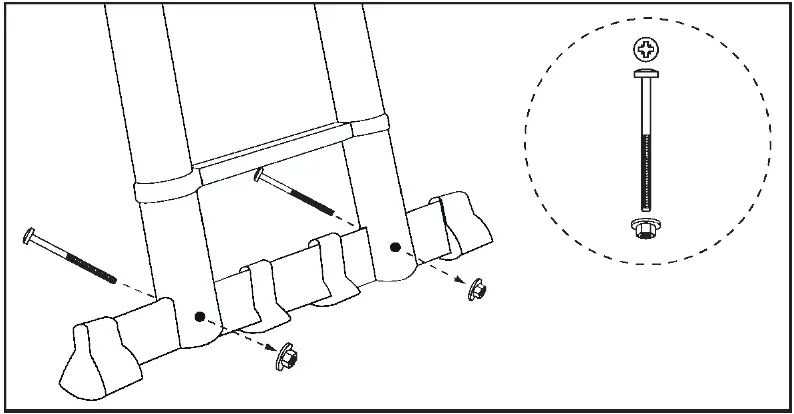 TOOLCRAFT 2622938 Telescopic Ladder 7