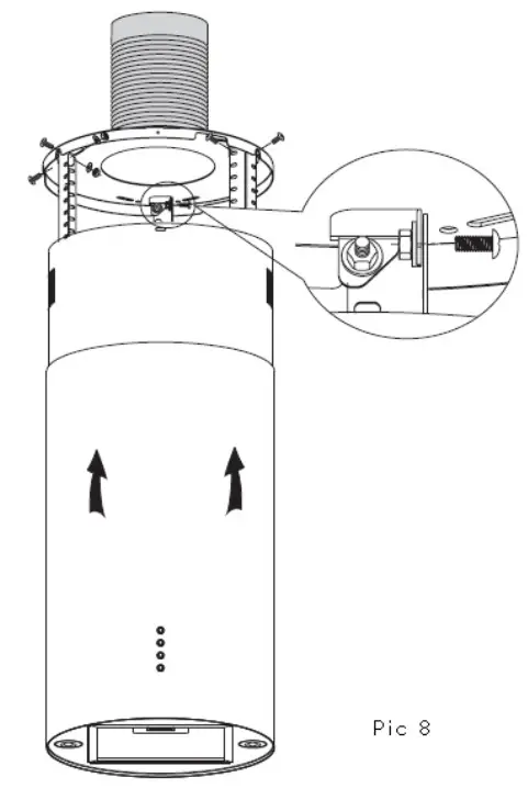 COOKOLOGY CYL351BK Cooker Hood - put
