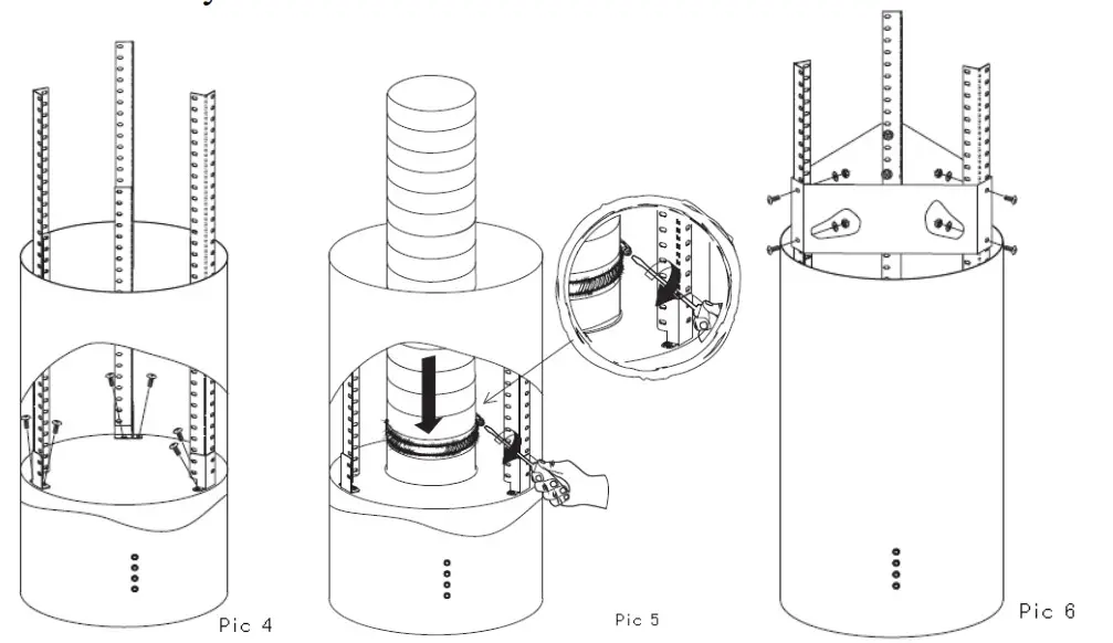 COOKOLOGY CYL351BK Cooker Hood - unplug screws