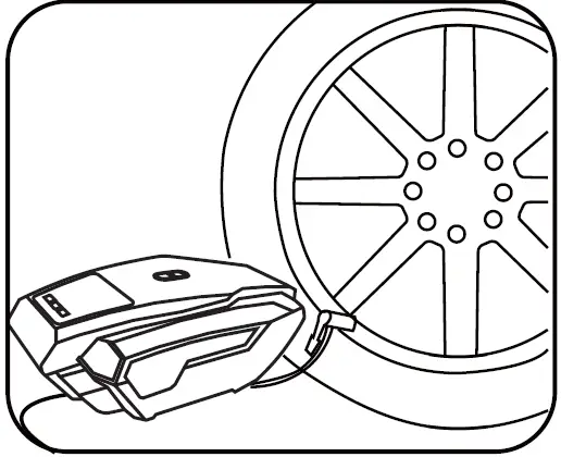 VACLIFE VL701 Tire Inflator 07