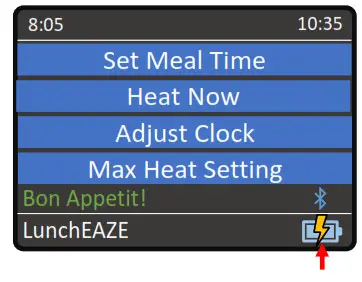 LunchEAZE V3 Rechargeable Automatic - Charging