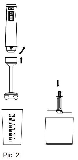 Using The Blender Attachment