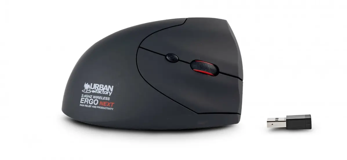 Urban Factory Emr20uf-n 2.4ghz Wireless Vertical Ergonomic Mouse User Guide