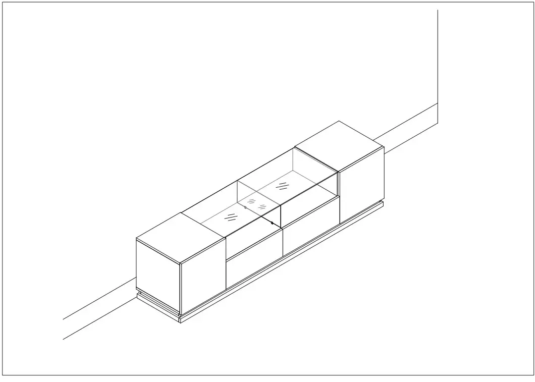 Trustmade L-wf298077aab Tv Stand With Tempered Glass Storage Cabinet Installation Guide