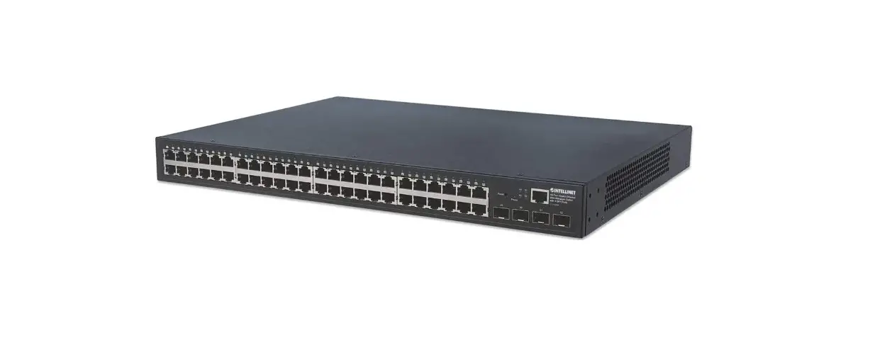 Intellinet 561853 52-port L2+ Fully Managed Switch With 48 Gigabit Ports Instructions Intellinet 561853 52-port L2+ Fully Managed Switch With 48 Gigabit Ports Instructions