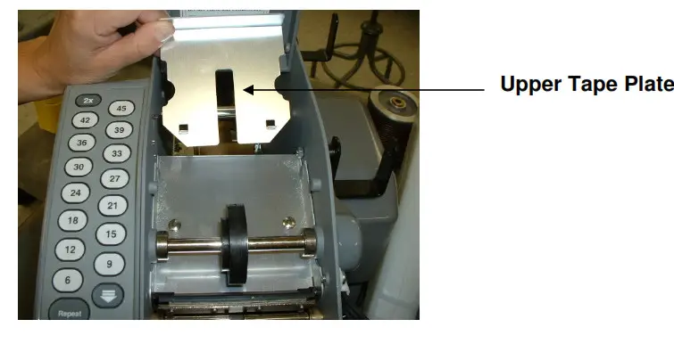 BETTER PACKAGES BP500 Electric Tape Dispenser - Upper Tape Plate