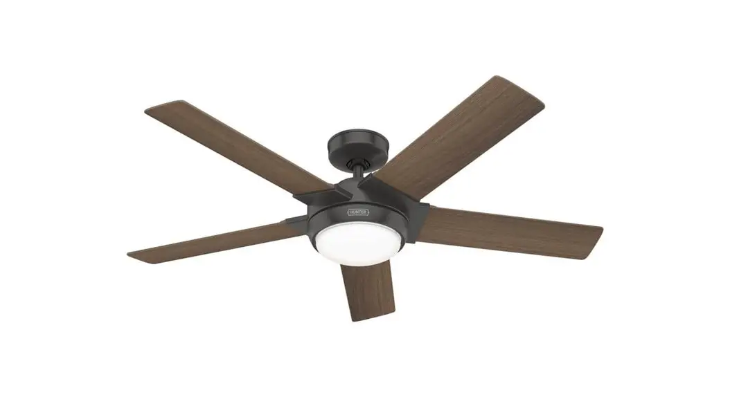Hunter 52243 Byhalia 52 Inch Indoor-outdoor Noble Bronze Ceiling Fan Instruction Manual