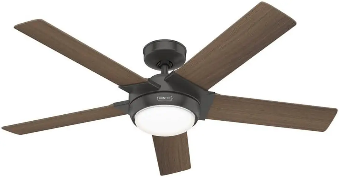 Hunter 52243 Byhalia 52 Inch Indoor Outdoor Noble Bronze Ceiling Fan
