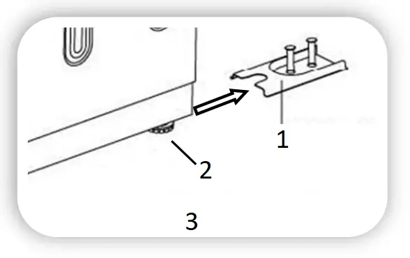 MARATHON MER245W - Installing the Anti-tip Bracket 1
