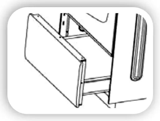 MARATHON MER245W - REMOVABLE STORAGE DRAWER