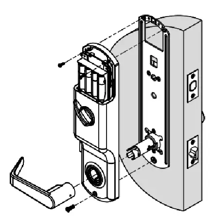 Install Inside Escutcheon And Lever