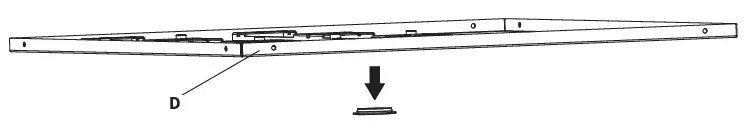 V I V O-MOUNT-VP07DP-White-Universal-Drop-Ceiling-Projector-Mount-fig- (5)