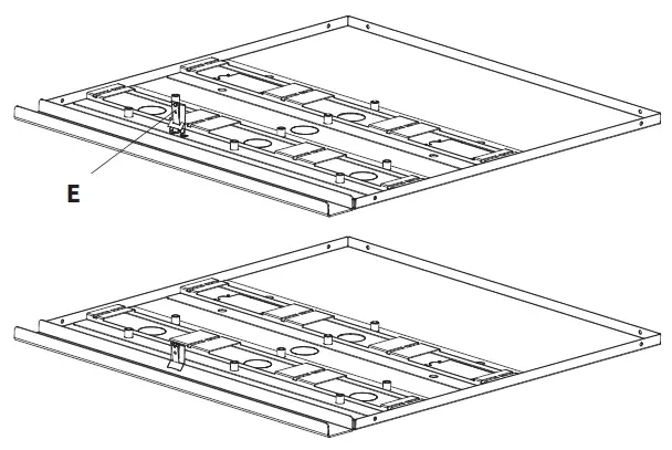 V I V O-MOUNT-VP07DP-White-Universal-Drop-Ceiling-Projector-Mount-fig- (7)