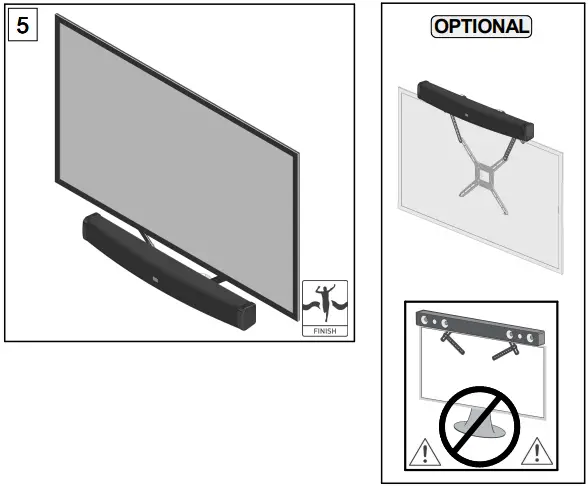 Barkan-E820.B-Universal-Soundbar-Mount-10